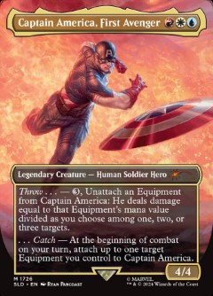 Captain America, First Avenge Secret Lair Drop - Marvel's Art